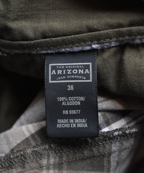 Used Arizona Jean Company Plaid Shorts 03-173