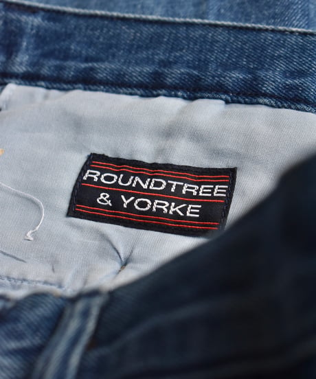 Deadstock Roundtree & Yorke 2-Tuck Denim Slacks 03-140