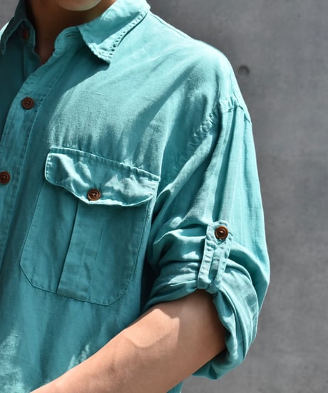 Used Polo Ralph Lauren  L/S Linen Shirt 05-082