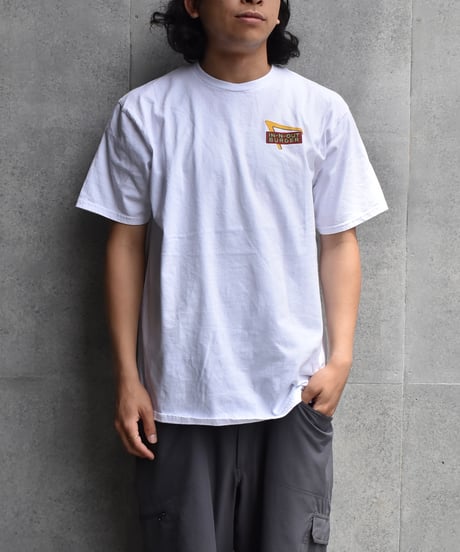Used IN-N-OUT Burger S/S T-Shirt White 04-483