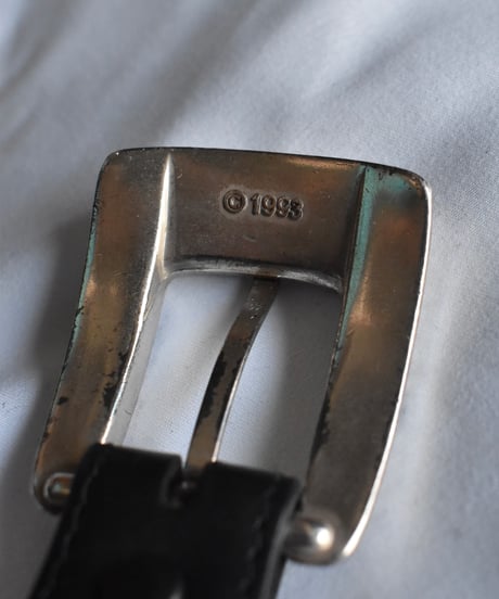 Used ONYX by Brighton Leather Western Belt