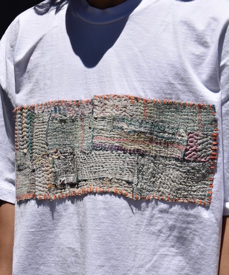 Customized Los Angeles Apparel Garment Dye 8.5oz S/S Wide Tee White