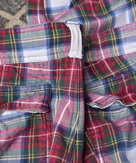Used Abercrombie & Fitch Cotton Plaid Pants 03-138