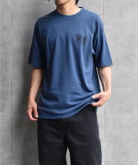 Used Quiksilver S/S Tee Mid Night Blue 04-506