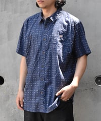 Used  Patagonia Dog Pattern Organic Cotton Short Sleeve Shirt  05-058