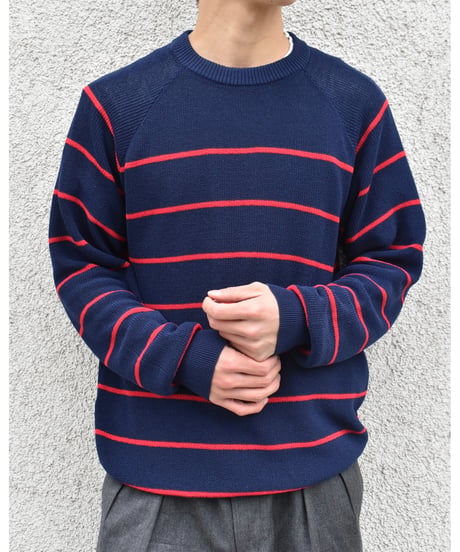L.L.Bean Swans Island Sweater Navy/Ruby