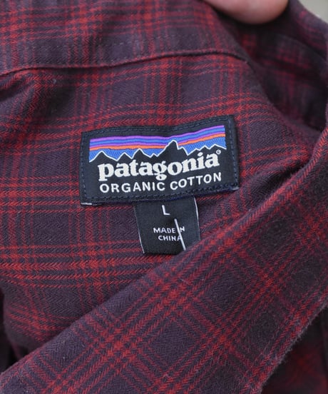 Used Patagonia Organic Cotton Flannel Plaid Shirt 05-054