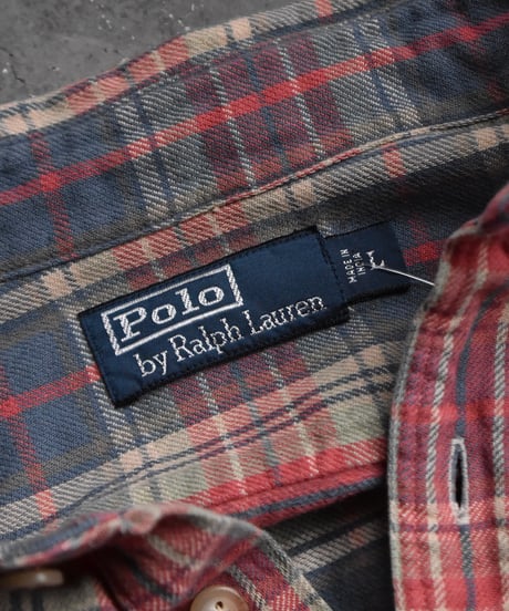 Used Polo Ralph Lauren Plaid L/S Shirt  05-080