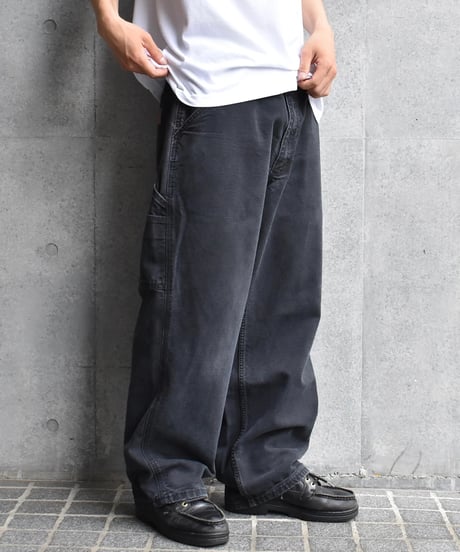 Used Carhartt B11 Duck Painter Pants Black 03-154