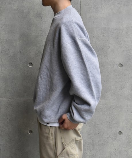 90s Russell Athletic Crew Neck Sweat Grey "Made in USA"  04-424
