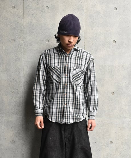 Used St Jhon's Bay Heavy Flannel Shirt Green  05-022