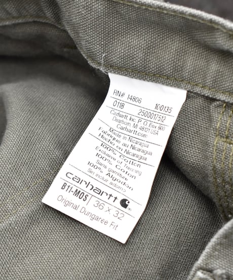 Used Carhartt Duck Painter Jorts 03-195
