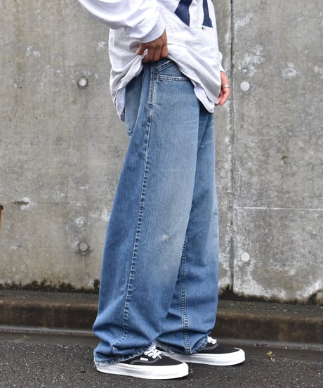 05' Used Levi's Silver Tab Denim Pants "BAGGY" 03-200