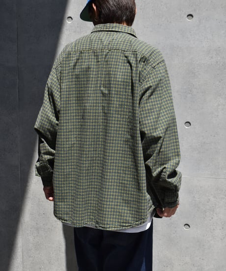Used GAP Long Sleeve Plaid Shirt 05-038