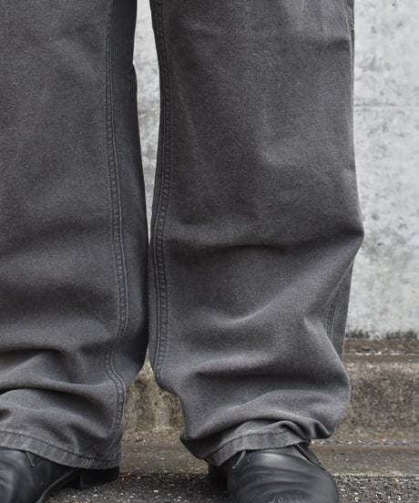 Used Carhartt Duck Carpenter Pants Aged Black 03-105
