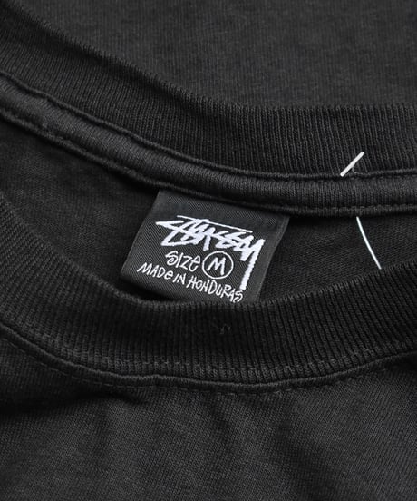 Used Stussy Print Tee Charcoal 04-466