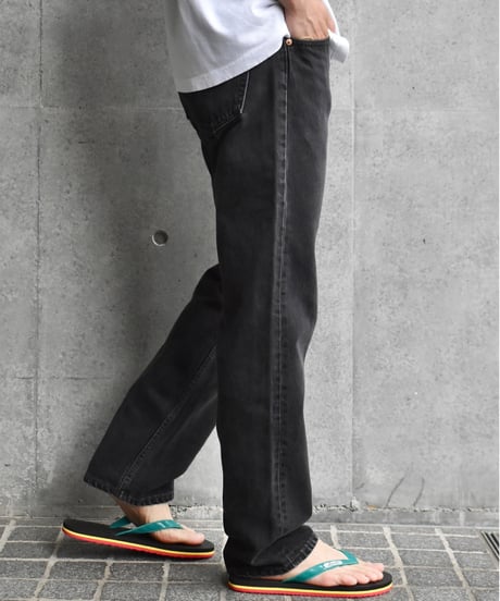 01's Levi's 501 Denim Pants Black "Made in USA" 03-115