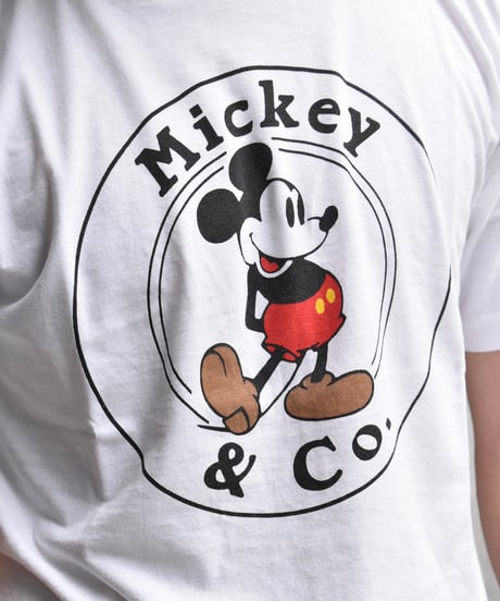 Used Disney Print T-Shirt "Mickey & Co" 04-495