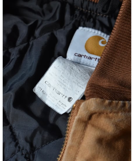 Used Carhartt Duck Vest Brown 02-043