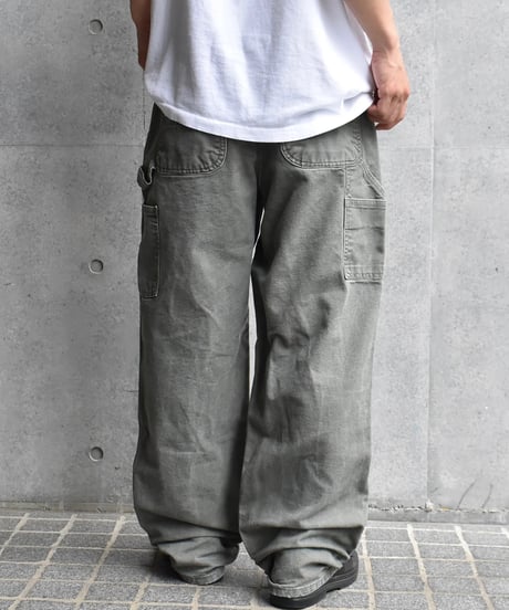 Used Carhartt B11 Duck Painter Pants Moss Green 03-157
