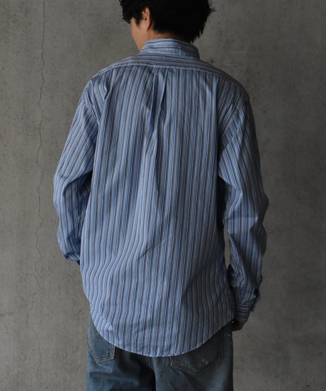 Used Polo Ralph Lauren Stripe B/D Shirt 05-063
