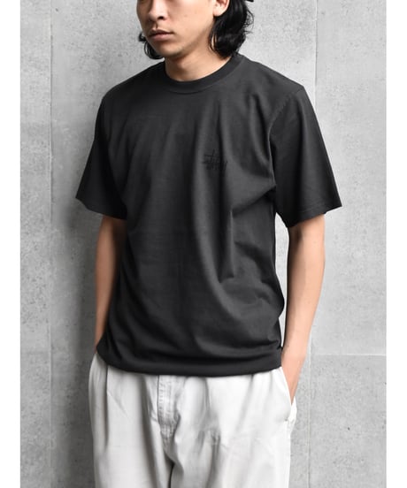 Used Stussy Print Tee Charcoal 04-466