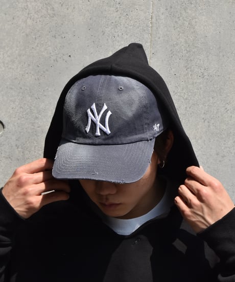 New York Yankees Damaged Cap Navy