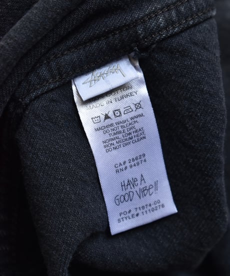 Used Stussy Double Dye Western Shirt 05-059