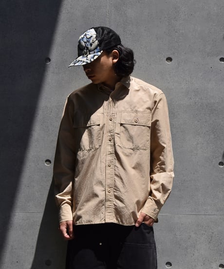 Used 90s Stussy Ripstop Cotton Nylon Shirts "Made in USA" 05-053