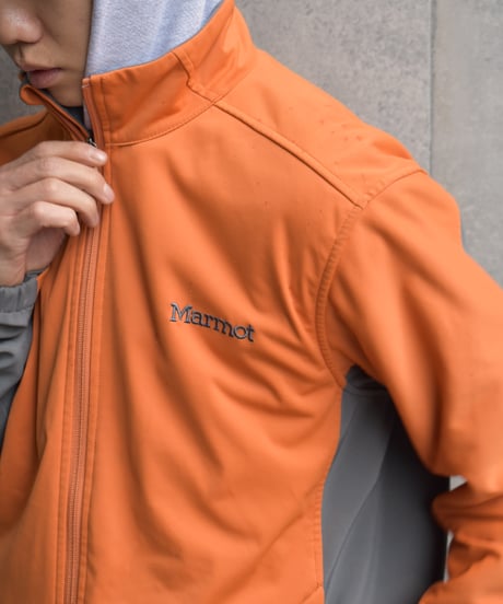 Used Marmot Soft Shell Jacket Orange 02-114