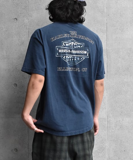 Used Harley-Davidson S/S T-Shirt Navy 04-492