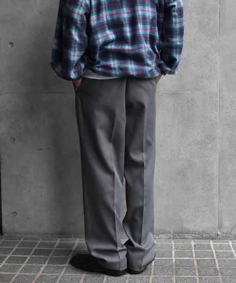 80-90s Used Levi's Action Slacks Grey 03-150