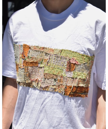 Customized Los Angeles Apparel Garment Dye 8.5oz S/S Wide Tee White