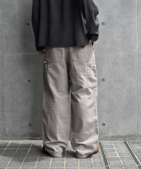 Used Carhartt Duck Carpenter Pants Khaki 03-133