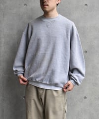 90s Russell Athletic Crew Neck Sweat Grey "Made in USA"  04-424