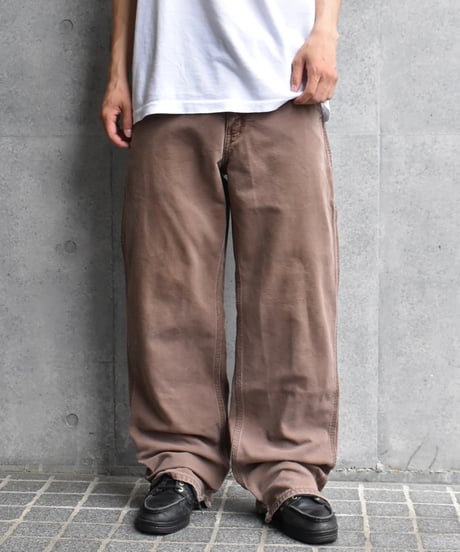 Used Carhartt B11 Duck Painter Pants Brown 03-156