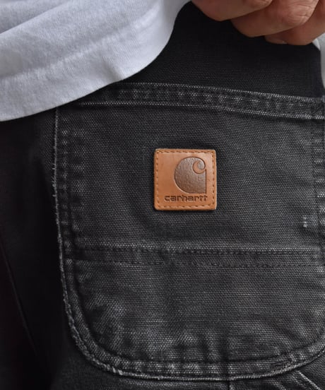 Used Carhartt B11 Duck Painter Pants Black 03-152