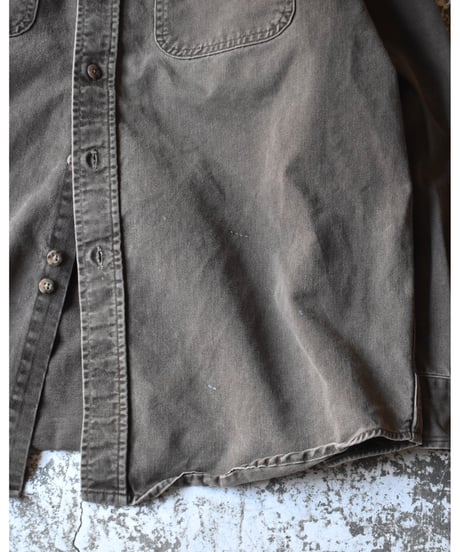Used Carhartt Cotton Canvas Shirts BRN 05-017