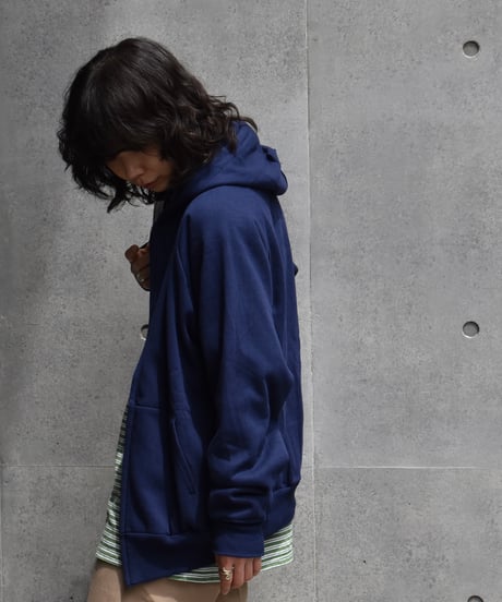 Deadstock 70-80s Smitty's  Full Zip Sweat Hoodie Navy 04-312