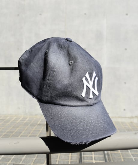 New York Yankees Damaged Cap Navy