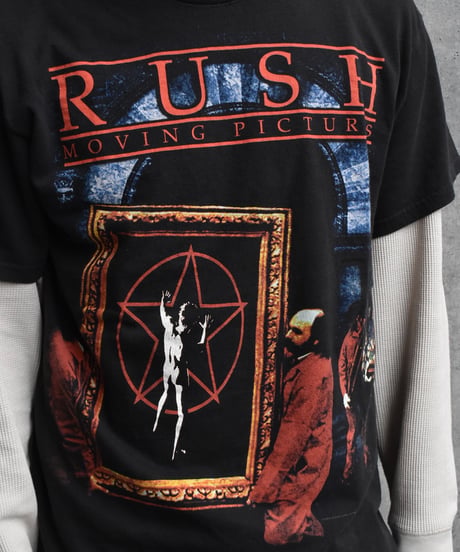 Used Rush "Moving Pictures" Tee Black 04-459