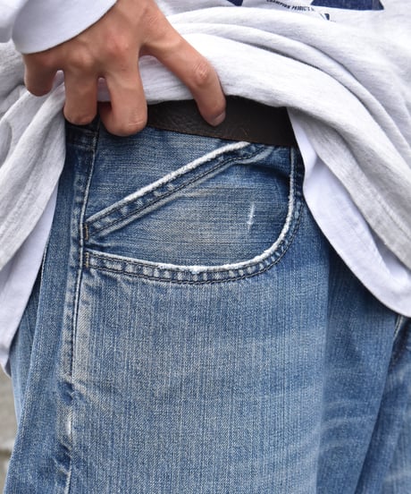 05' Used Levi's Silver Tab Denim Pants "BAGGY" 03-200