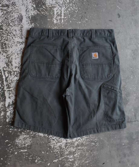 Used Carhartt Painter Shorts Green 03-176