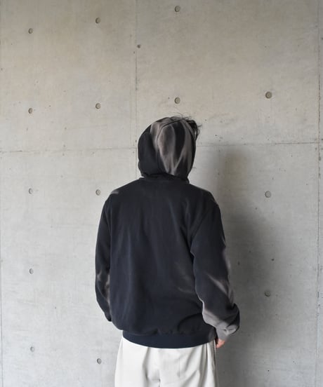 Used Carhartt Fade Sweat Hoodie Navy 04-357