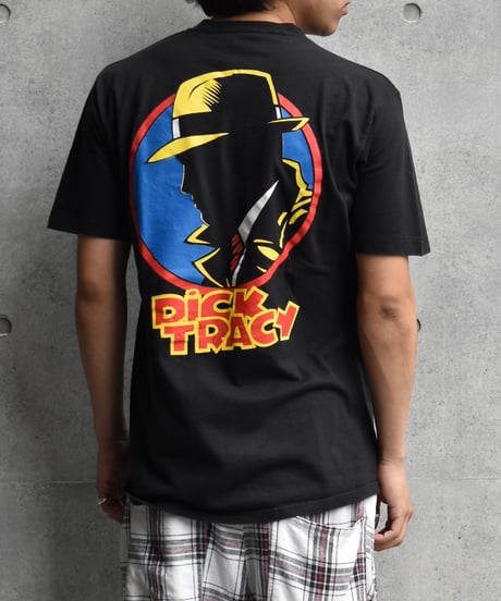 Used Disney Print T-Shirt "Dick Tracy" 04-494