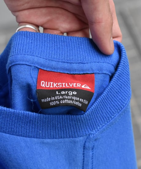 Deadstock Quicksilver Long Sleeve T-Shirts "Made in USA" 04-481
