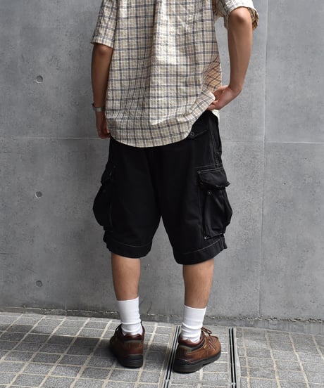 Used Polo Ralph Lauren Cargo Shorts Black 03-143