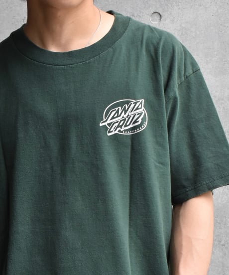 Used Santa Cruz S/S Tee Green 04-502