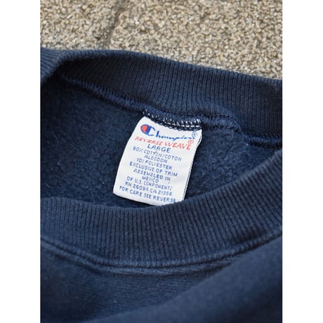 Used 90s Champion Reverse Weave Crew Neck Sweat Shirts "Tufts Dental" 04-202