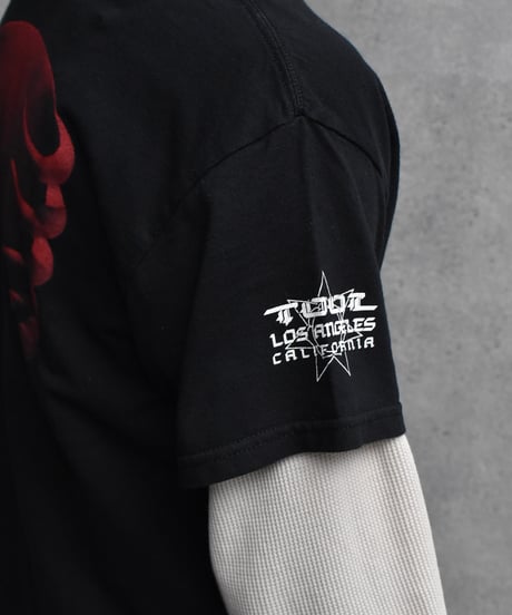 Used Tool Print Tee Black  04-460
